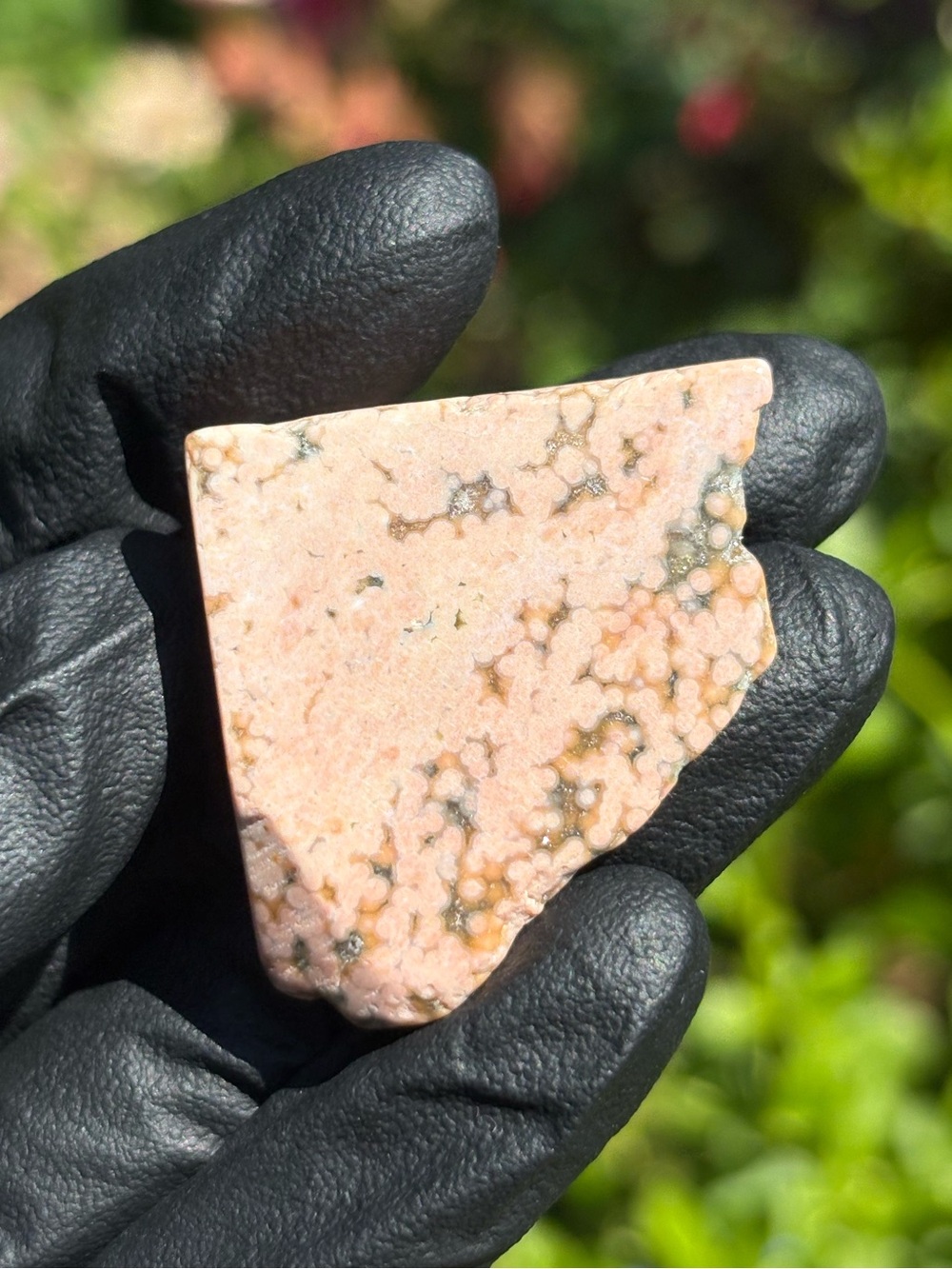 Small Ocean Jasper Crystal Freeform - Polished Sea Jasper - OBJ - Picture 7 of 10
